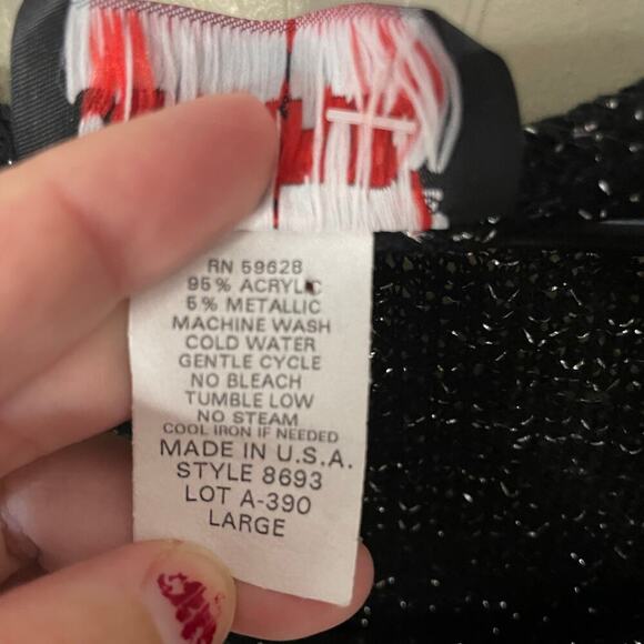 Ultra Flirt Y2k cropped Tshirt Blouse Glitter - Picture 5 of 6